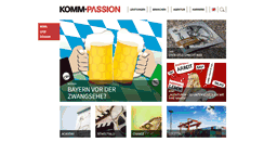 Desktop Screenshot of komm-passion.de